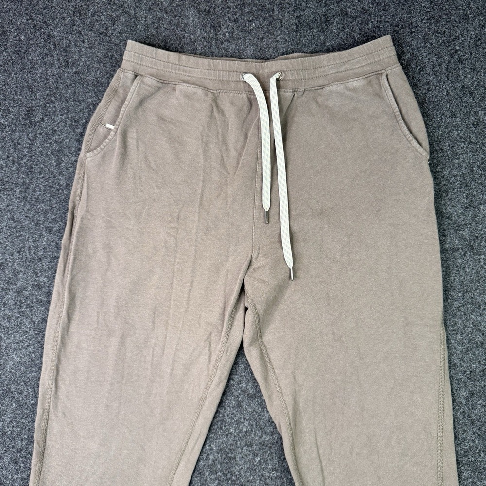 Vuori Laguna Lounge Pant 2.0 Women Small Brown Joggers VW437 Organic Cotton
